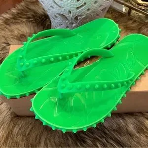 NIB SUPER LOUBI FLIP FLAT SANDALS?? Super Loubi Flip - Flip-flops - Rubber - Black - Women  main image 2